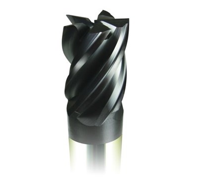 Variable Helix End Mill with Eccentric Land